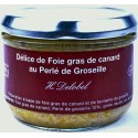 Foie Gras de Canard au Perlé de Groseille 180grs